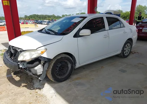 2009 Toyota Corolla Le из США, поврежденный, VIN JTDBL40E899092020